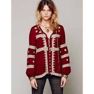 Free People Peasant Tunic Size Medium